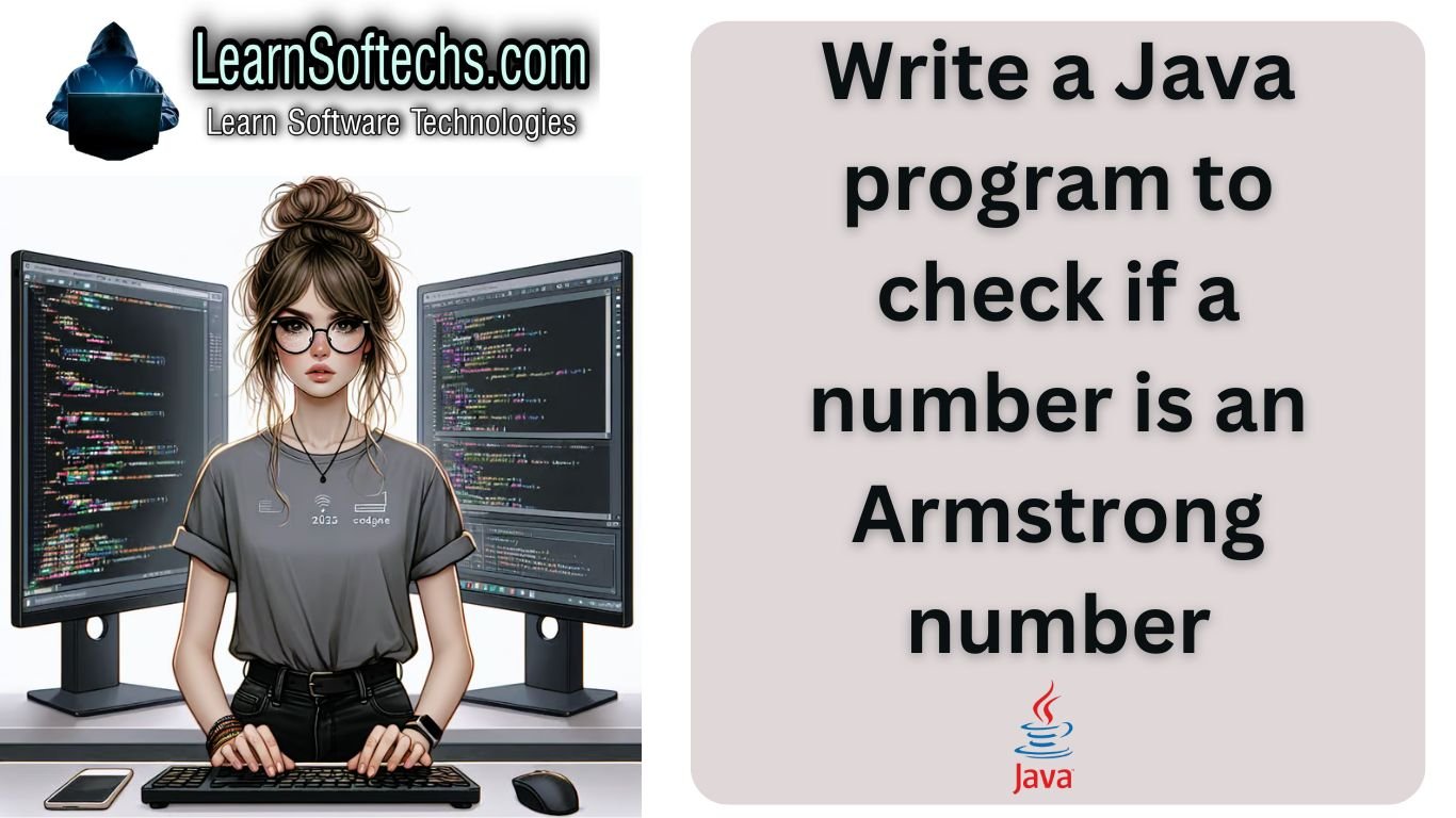 Java program to check if a number is an Armstrong number